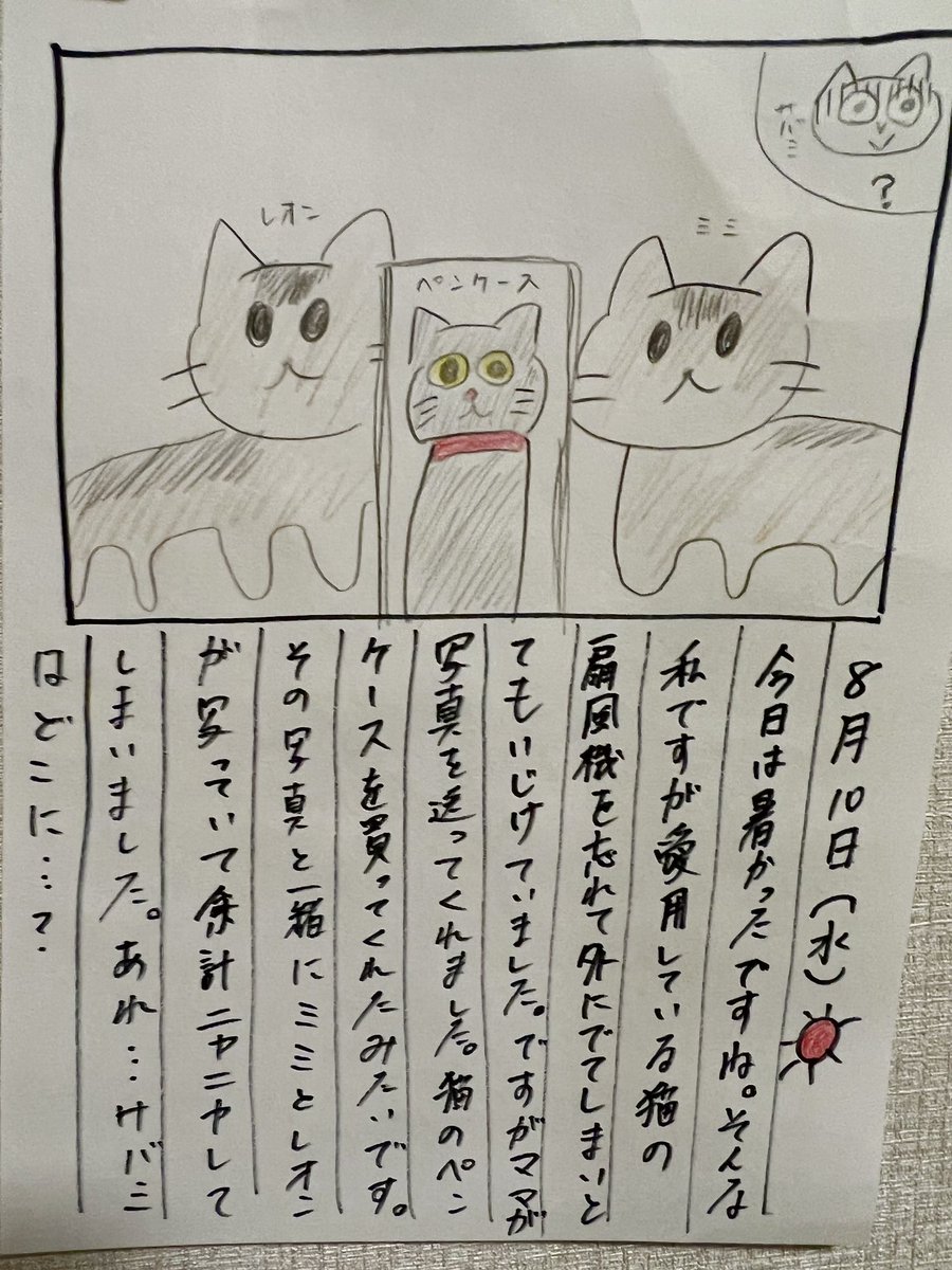 ノイミー] 川中子奈月心「なつみんの絵日記 1日目～14日目