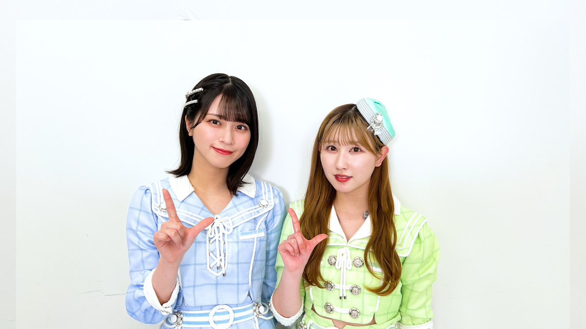 LOVE] 佐々木舞香×山本杏奈、夜バゲット「イコラブクロスラブ番宣」を