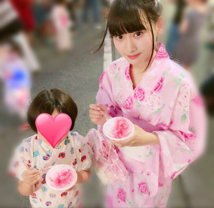 イコラブ] 齋藤樹愛羅「お祭りは、弟と一緒に行きました