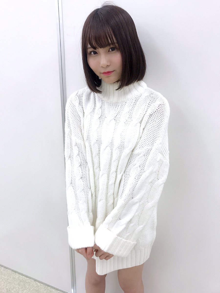 イコラブ] 大場花菜「白ニットの季節きた」【=LOVE(イコールラブ