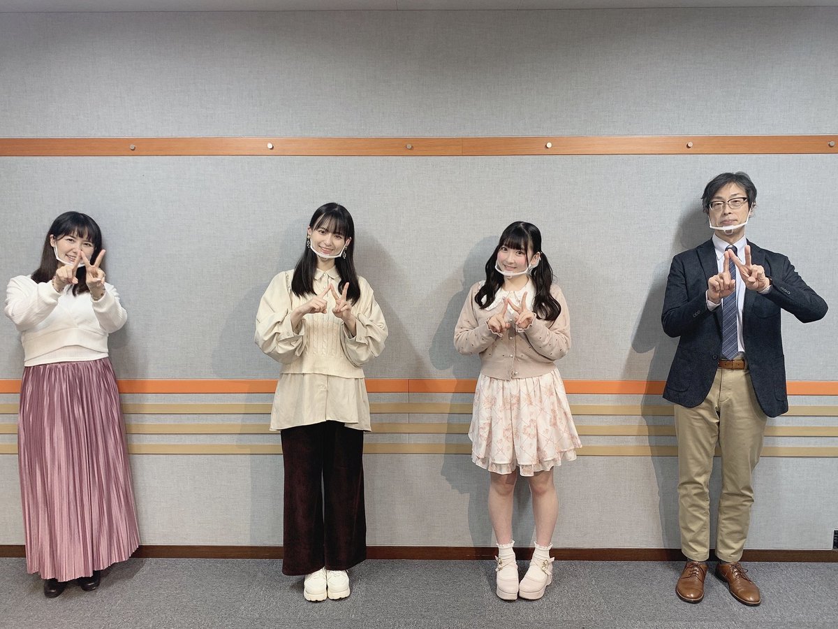 ノイミー] 冨田菜々風・櫻井もも、12月17日 ラジオNIKKEI「ラジオiNEWS