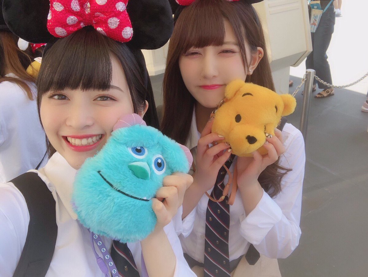 LOVE] 佐竹のん乃「まいちゃんと制服ディズニー行ってきた」【イコラブ