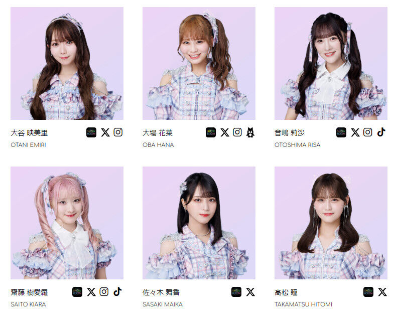 イコラブ] Xのアイコン・ヘッダー、公式HP『絶対アイドル辞めないで