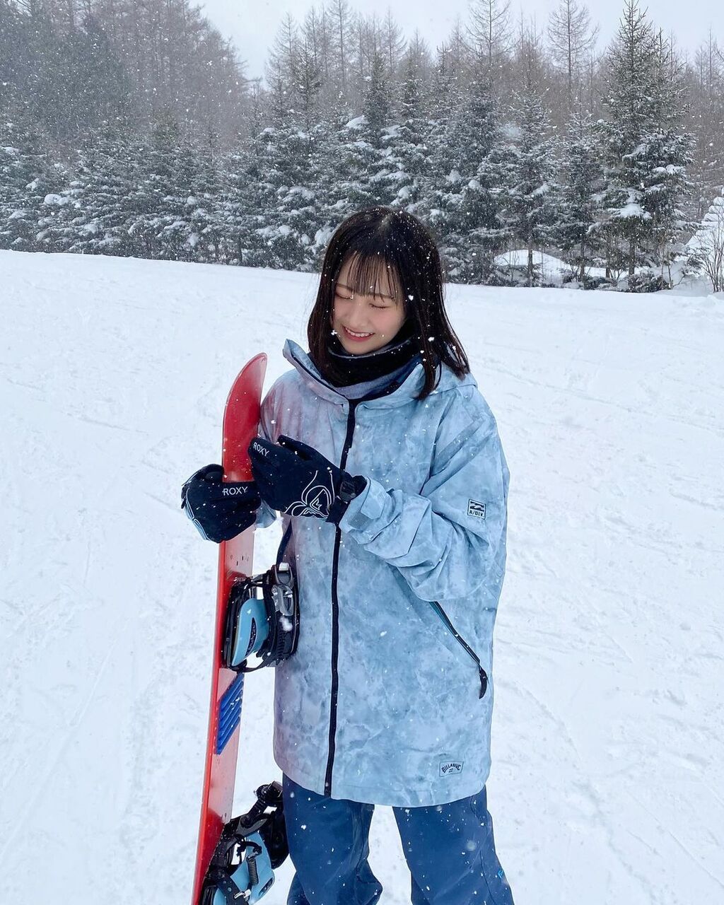 ノイミー 尾木波菜 スノボー動画 まとめてみたらリールになりました イコラブ プレス イコラブまとめ