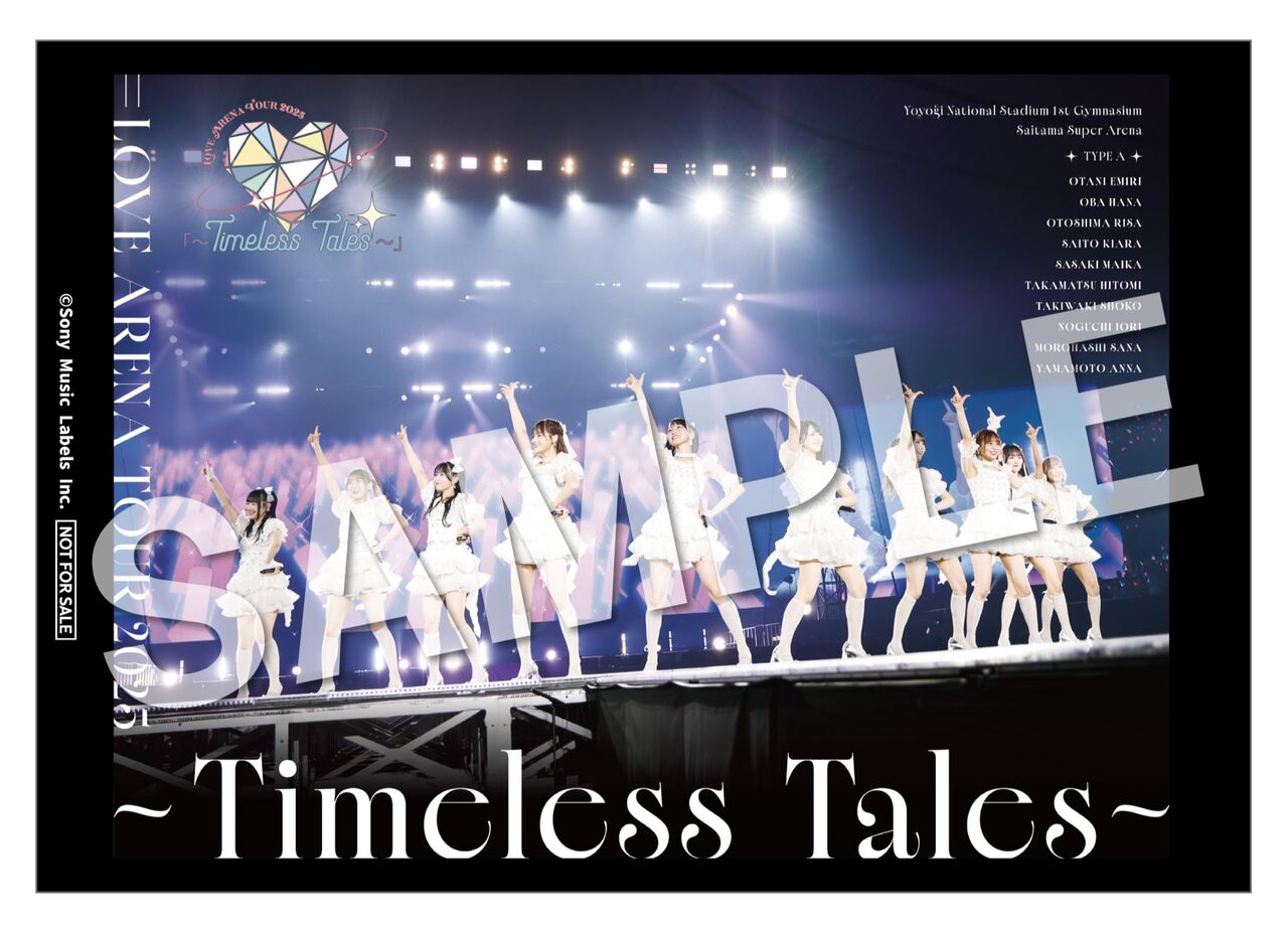 =LOVE イコラブ Timeless Tales Blu-ray 新品未開封 楽天ブックス: ＝LOVE ARENA TOUR 2025「〜Timeless Tales〜」(初回