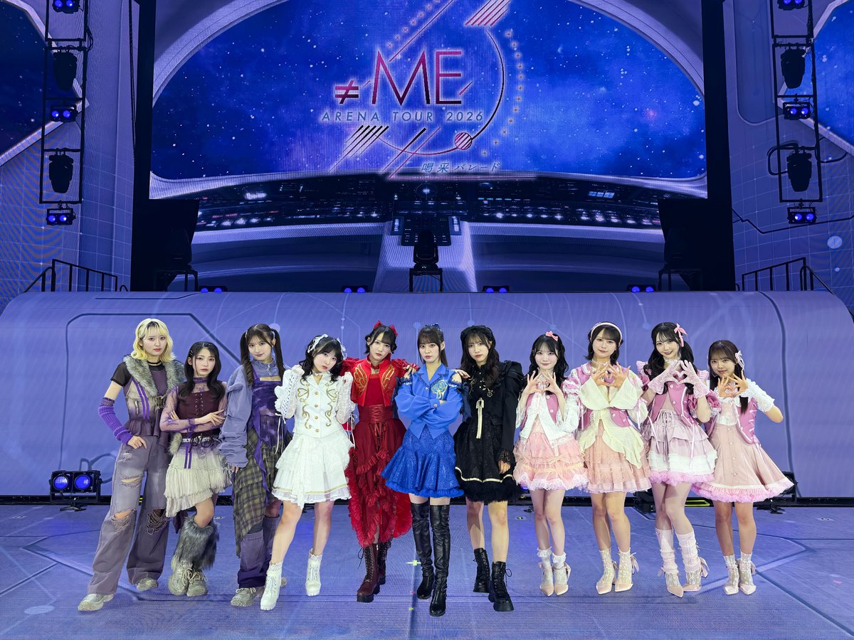 ノイミー] 『≠ME アリーナツアー2026＠広島サンプラザホール』終了後 