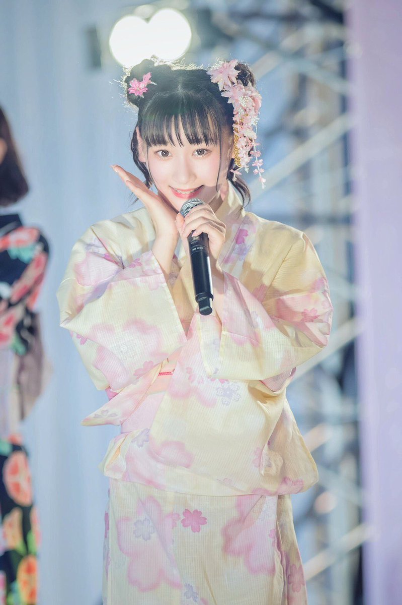 イコラブ] きゃあたんの浴衣かわいいと綺麗が合わさって最強すぎん