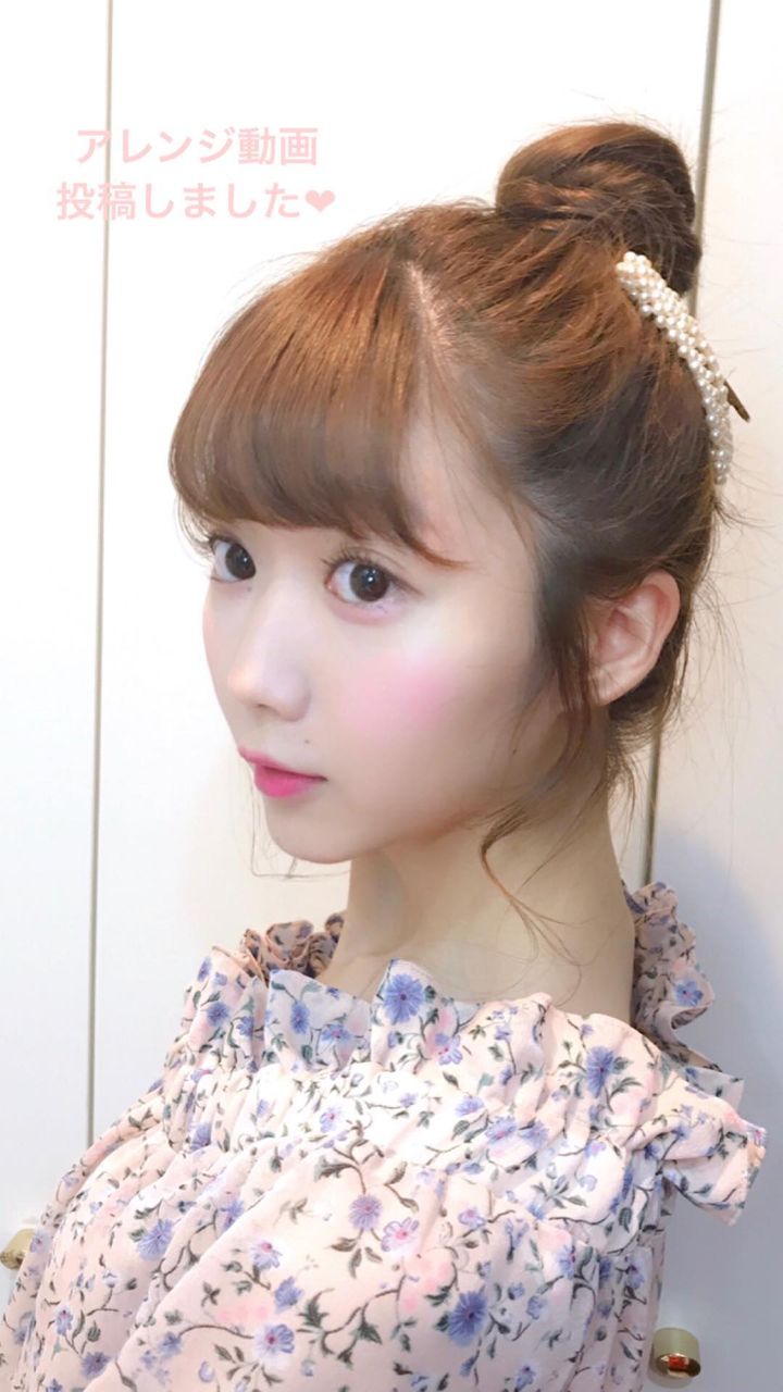 イコラブ 大谷映美里 おだんごヘアのやり方 インスタに投稿してみました Love イコールラブ みりにゃ イコラブ プレス イコラブまとめ