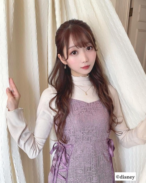 メゾンドフルール　ラプンツェル　大谷映美里　　　インナー付き　キャミワンピース Maison de FLEUR（メゾンドフルール）の「Rapunzel/インナー付き