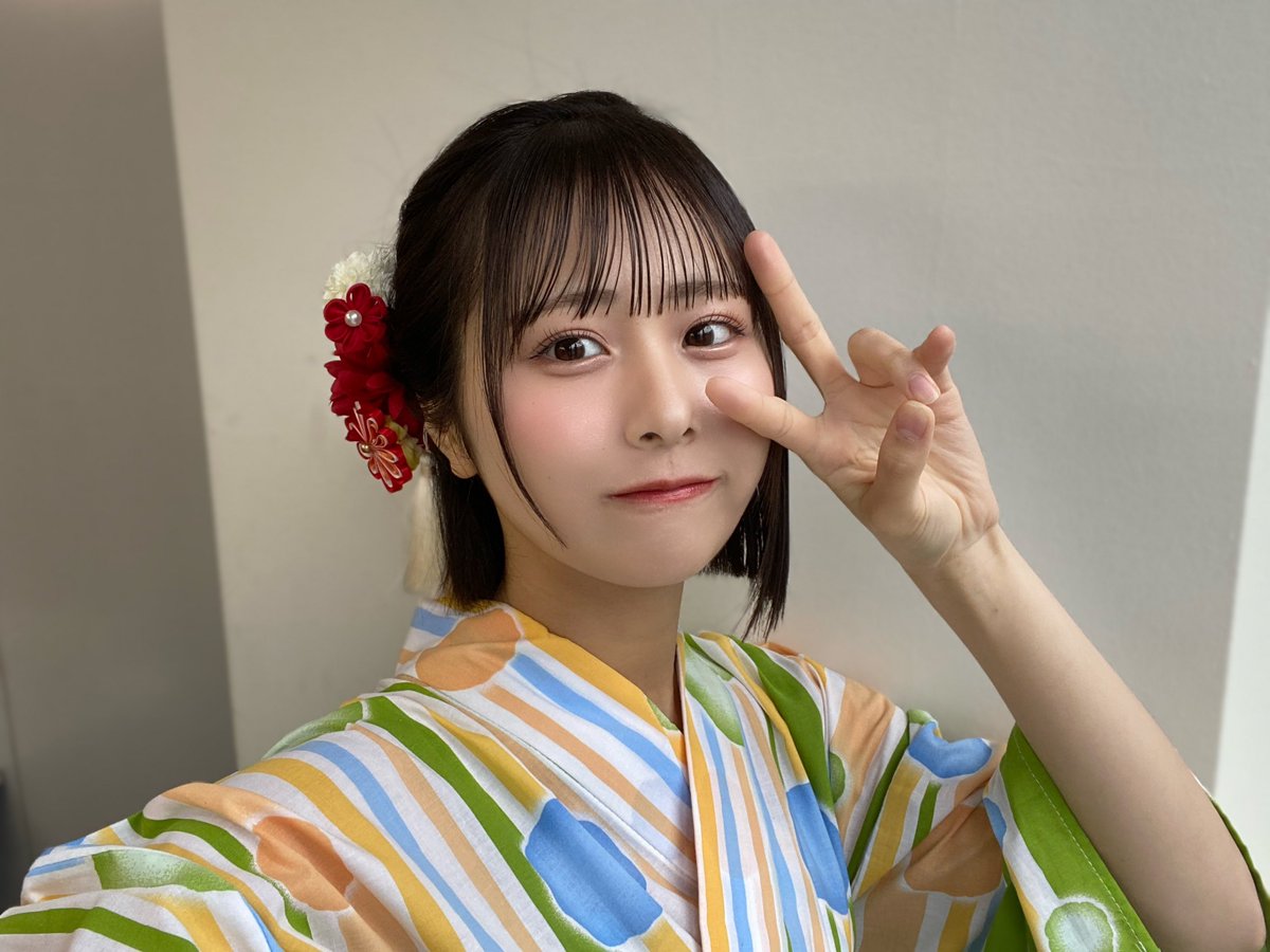 ノイミー] 尾木波菜「 今年初の浴衣です 」 : イコラブ＠プレス