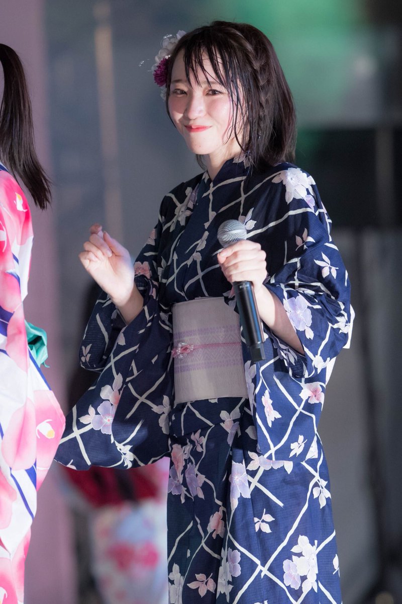イコラブ] 野口衣織「素敵な浴衣に髪型…すごく幸せでした」【い