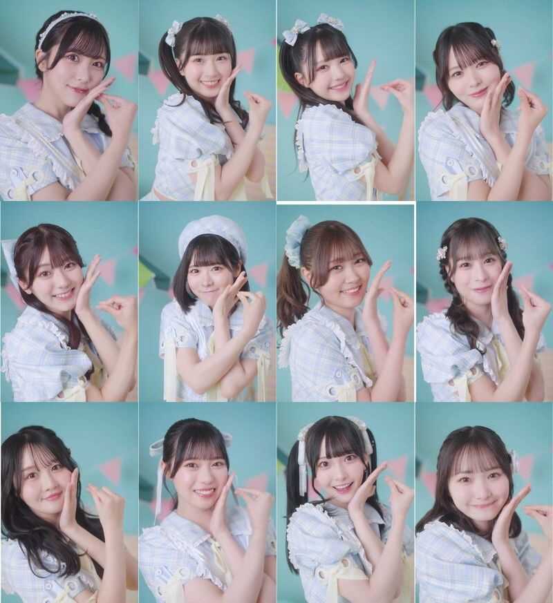 ニアジョイ 逢田珠里依 ブルーハワイレモン 歌唱衣装 生写真 直筆 ≒JOY 3rdシングル『ブルーハワイレモン』歌唱衣装ver. / 逢田
