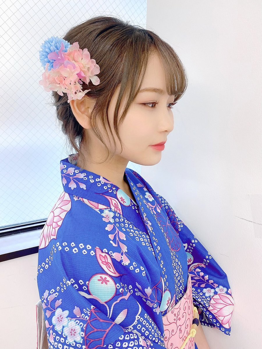 イコラブ] 大場花菜、浴衣2020 生写真オフショット… : イコラブ