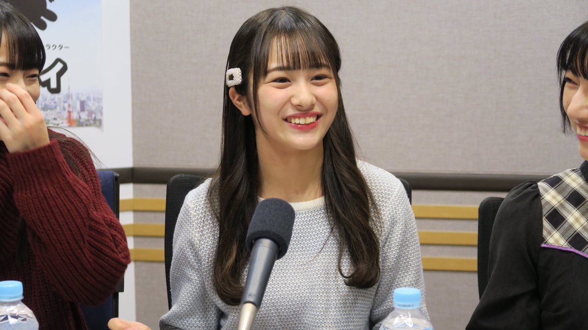 ノイミー] 蟹沢萌子・冨田菜々風・尾木波菜『ラジオiNEWS』蔵出し写真 