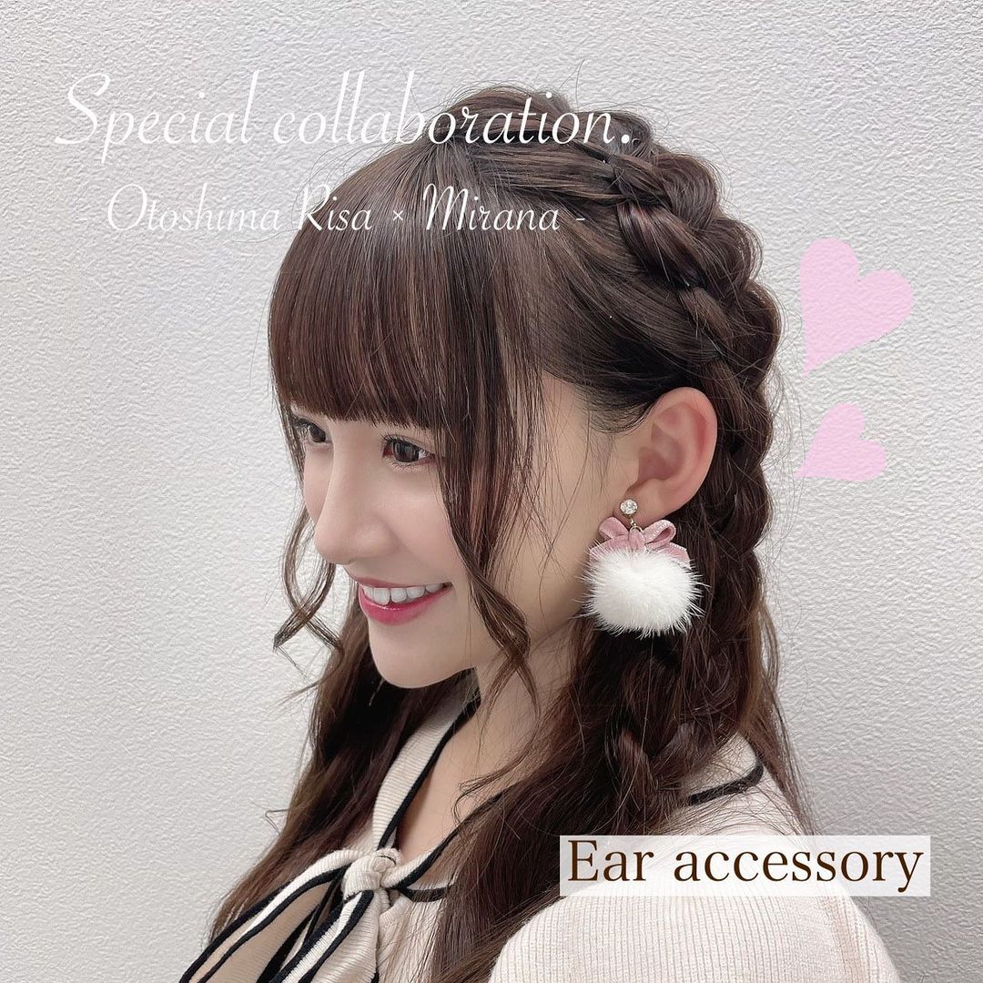 Mirana *Handmade*×音嶋莉沙 スペシャルコラボアクセサリー イコラブ] 音嶋莉沙 × Mirana *Handmade* コラボアクセサリー第