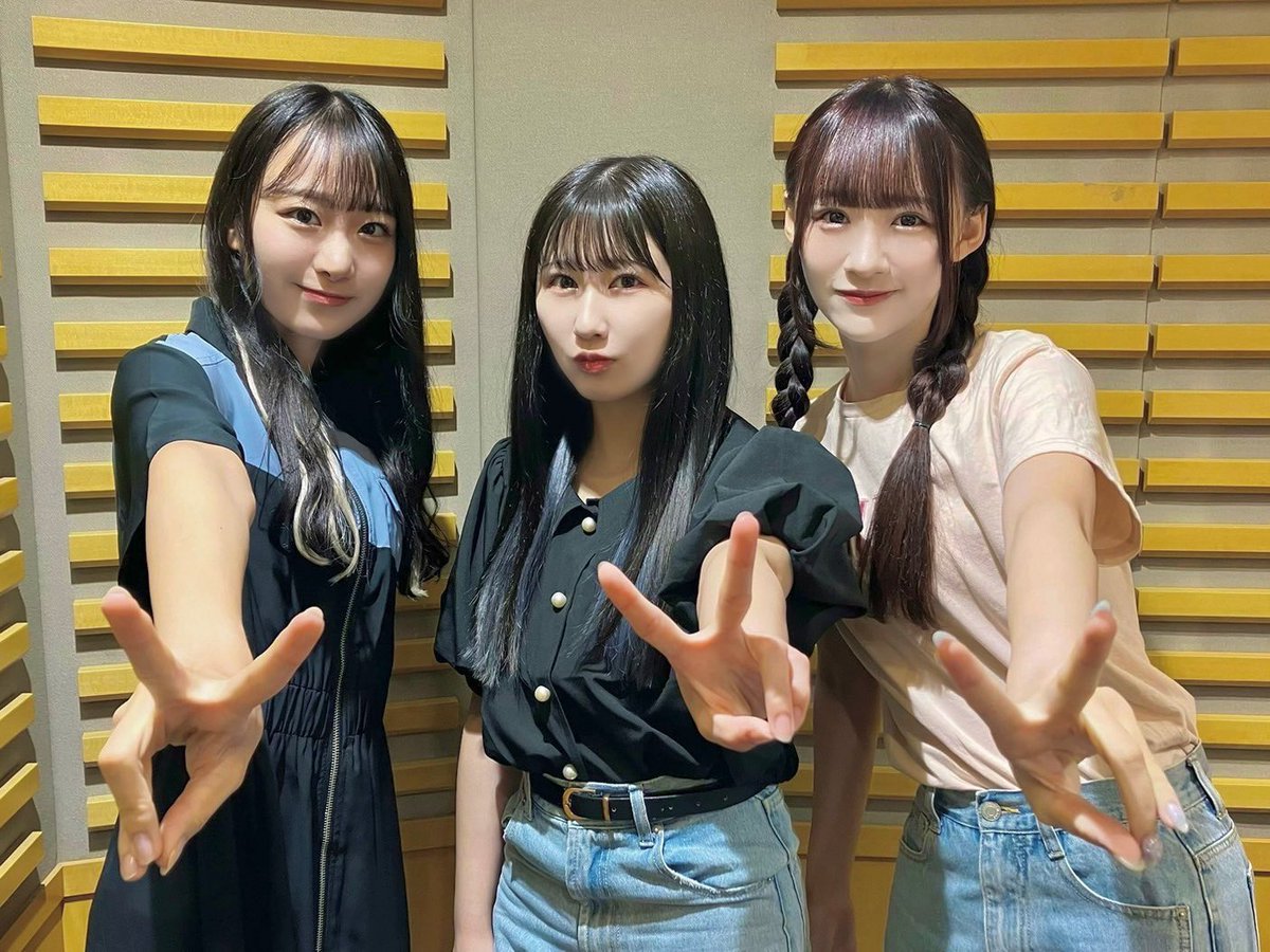 イコラブ] 音嶋莉沙・瀧脇笙古・山本杏奈、8/21のニッポン放送「＝LOVE
