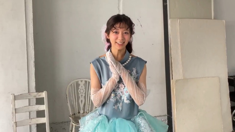 [ニアジョイ] 大信田美月「（IDOLFILE Vol.43）いつもとは違う雰囲気のスタイリングでドキドキでした」