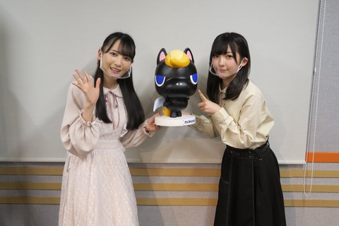 ノイミー] 鈴木瞳美・永田詩央里、3月18日 ラジオNIKKEI「ラジオiNEWS