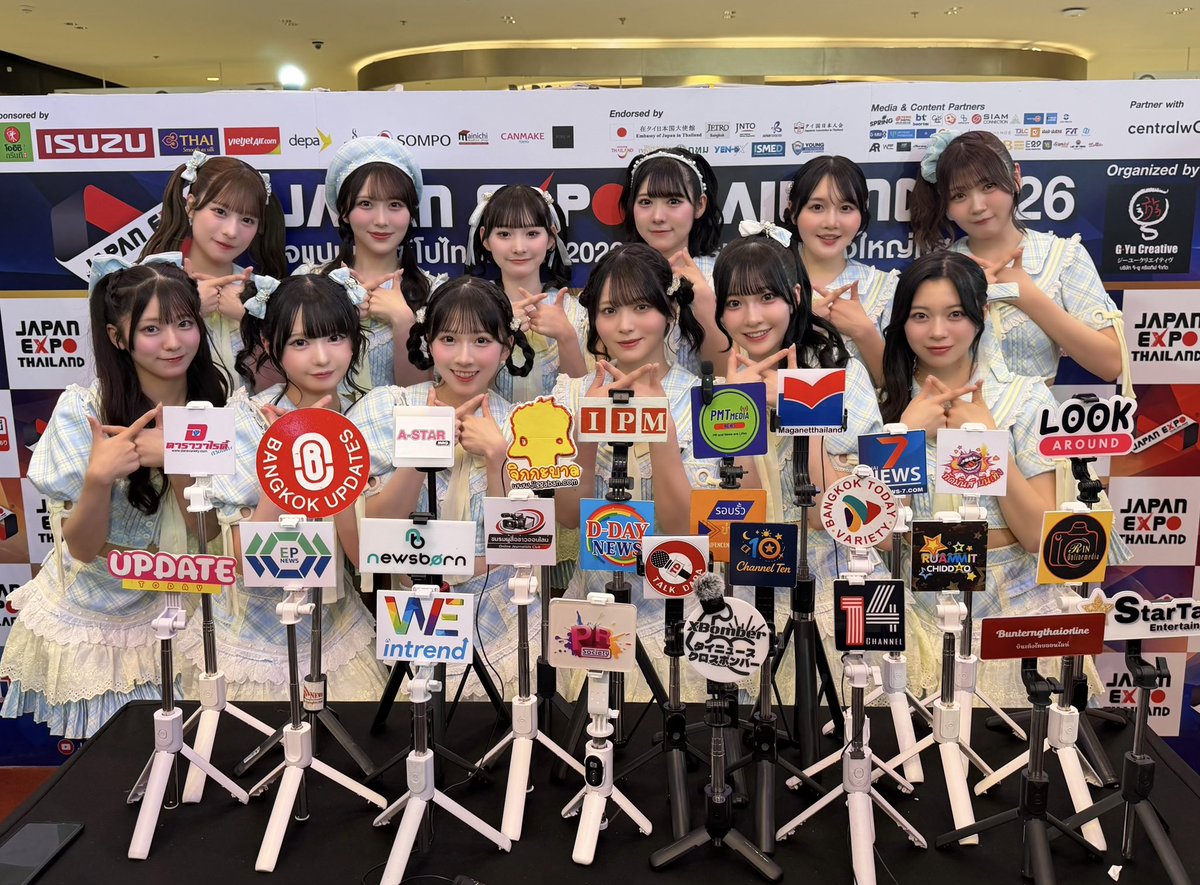 ニアジョイ] 2/7開催『JAPAN EXPO THAILAND 2026 KAZE STAGE』終了後の