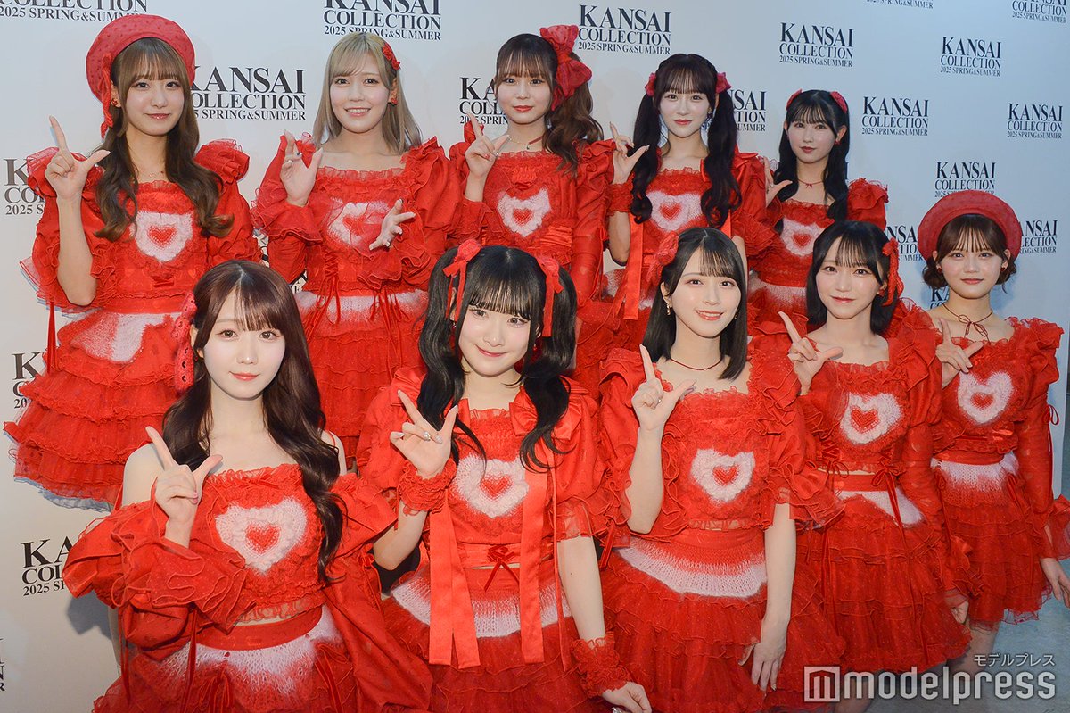 イコラブ] ＝LOVE『関コレクション 2025S/S』ライブ前の囲み取材に