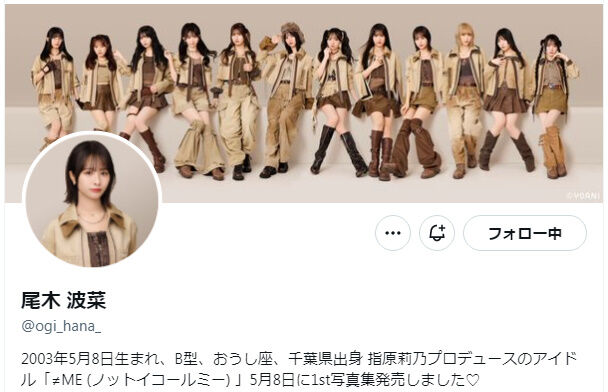 ノイミー] X(旧Twitter)のアイコン・ヘッダー、公式HP『排他的