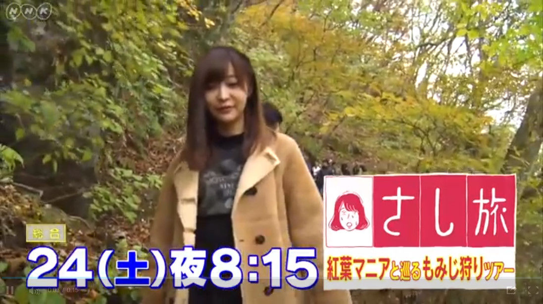 動画 Nhk さし旅 今回は 紅葉マニアと巡るもみじ狩りツアーin筑波山 予告 11 24 土 夜8 15 Hkt48 指原莉乃 ほか Hkt48の動画まとめch 動画 Nhk さし旅 今回は 紅葉マニアと巡るもみじ狩りツアーin筑波山 予告 11 24 土 夜8 15 Hkt48 指原莉乃 ほか Hkt48の動画まとめch