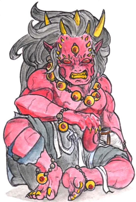 酒呑童子 Devil S Illustrations