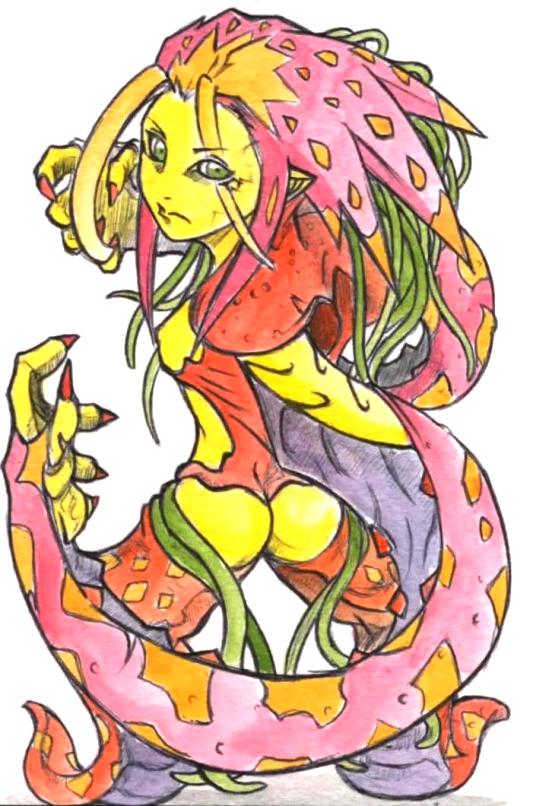Devil's Illustrations:鬼女 Neutral／Chaos