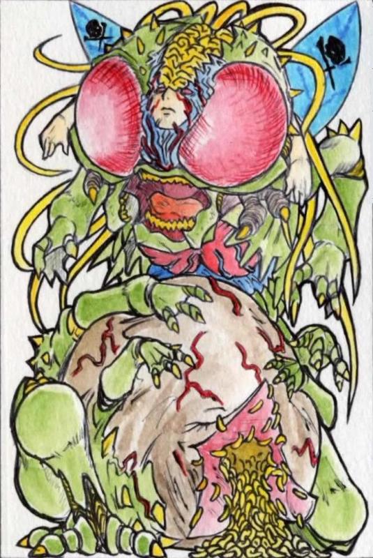 ベルゼブブ 蠅型 10年10月30日イラスト描き直し 文章加筆 Devil S Illustrations