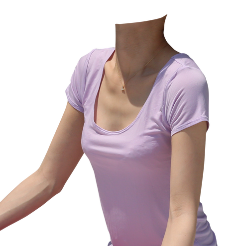 女性エクササイズ斜め着せ替え