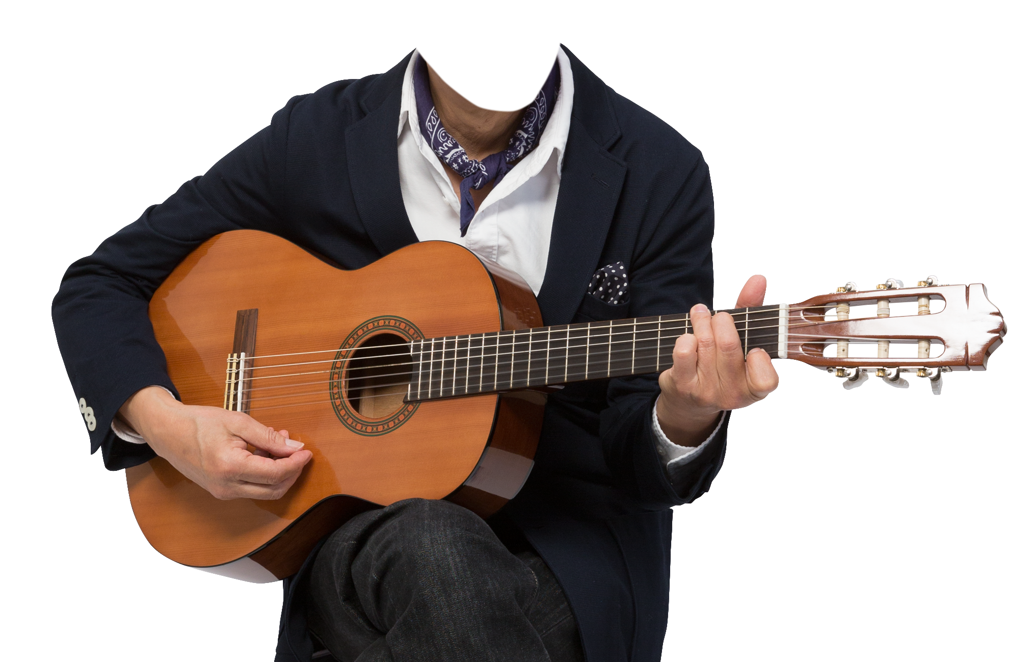 無料 ギターを演奏する人に最適 C165 遺影素材屋 Com