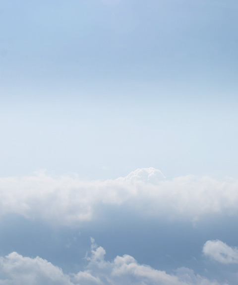 空と雲遺影素材