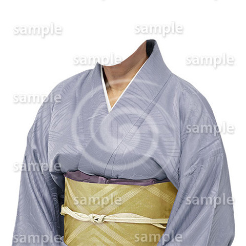 B195kimono-cutout-遺影作成