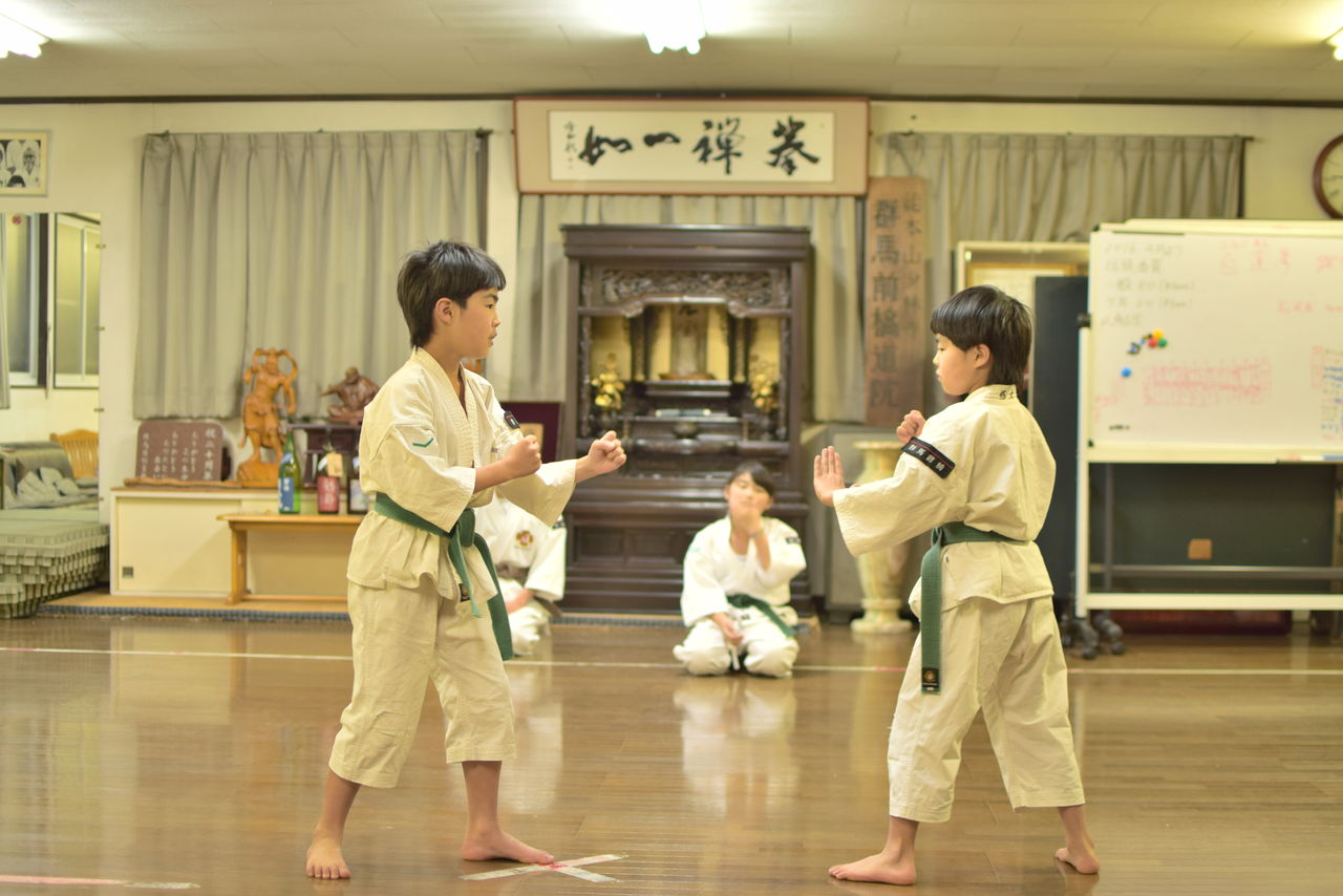 修練の様子3 乱捕 金剛禅総本山少林寺 群馬前橋道院 少林寺拳法