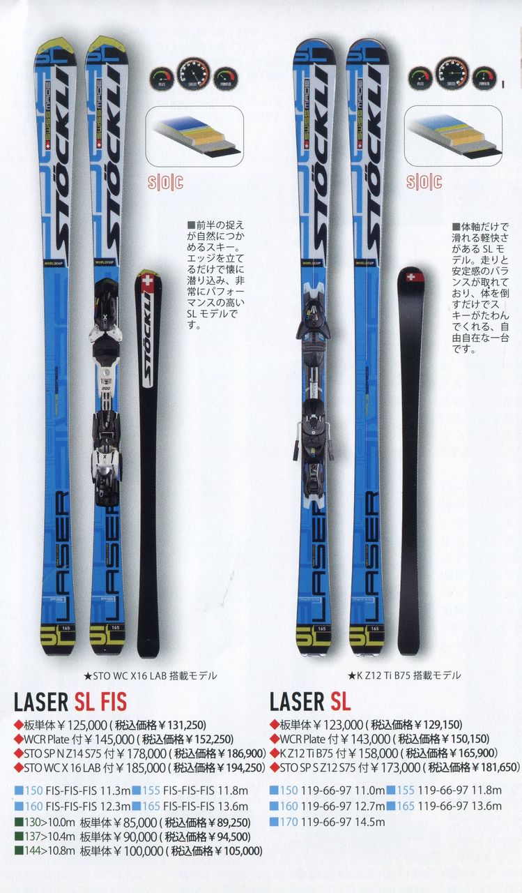 ストックリー, STOCKLI, LASER, SL : すらろーむでしょ!! ストックリー, STOCKLI, LASER, SL : すらろーむでしょ!!