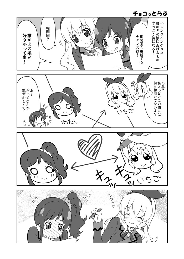 アイカツ漫画 第２話 Skirthike Blog