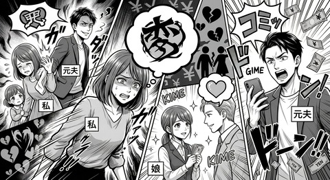 【修羅場】不倫で逃げた元夫から12年ぶりに連絡。「娘が就職したから養育費の返済を始めろ」私「奨学金かよボケ！」→ 弁護士も呆れる斜め上の要求がヤバすぎたｗｗ