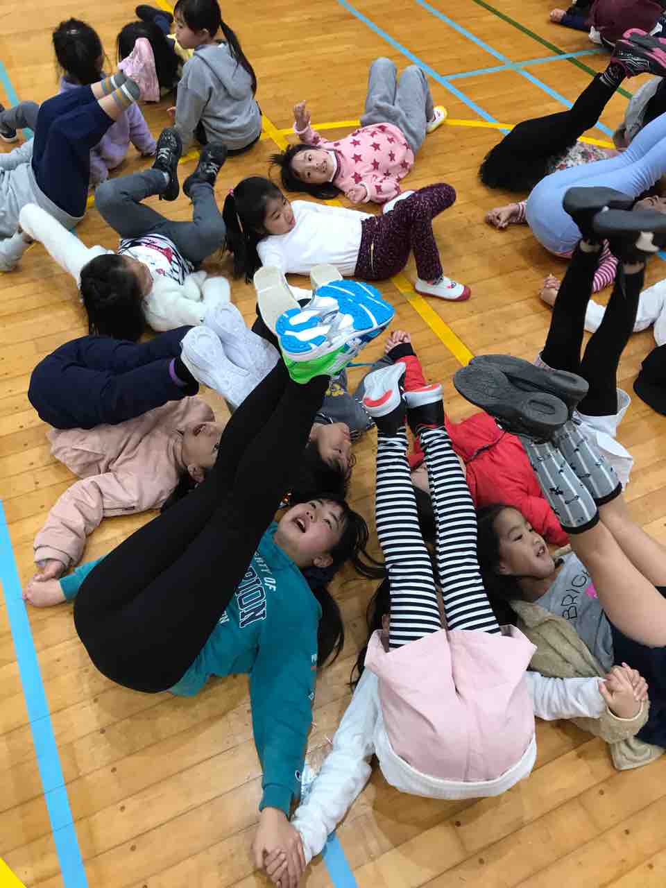 6人で何ポーズ 18winter Camp Bコース