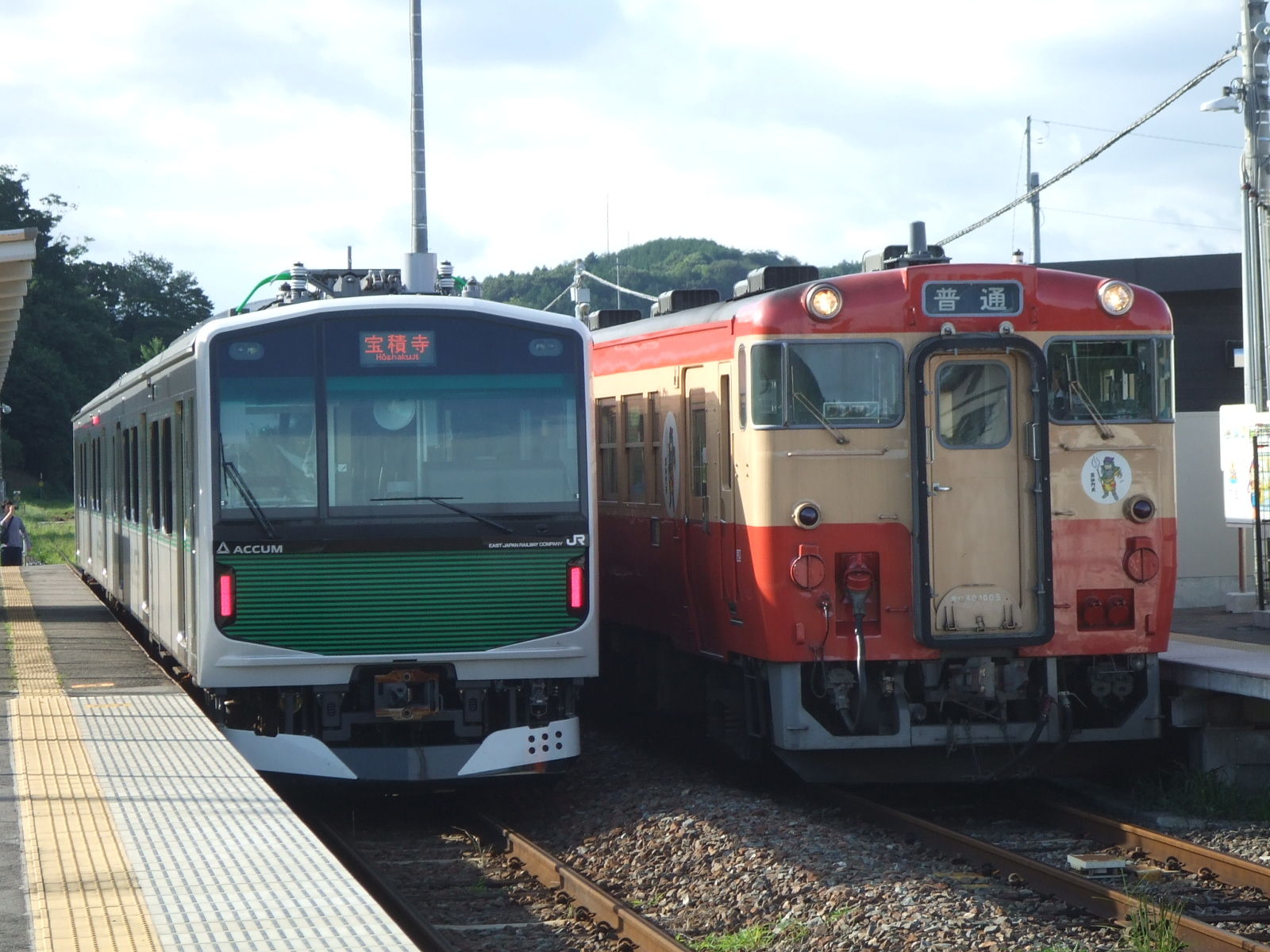 蓄電池電車を訪ねて : せきの鉄にっき
