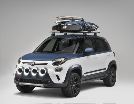 VANS X FIAT 500L 2014 U.S. OPEN OF SURFING CONCEPT