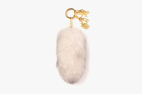 AMBUSH x Maison Kitsune Fox Fur Keychain