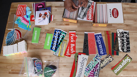  SUPREME STICKER COLLECTION AN INTERVIEW WITH CLARENCE NATHAN