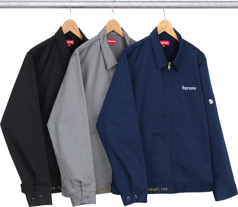 2014ss Supreme Dead Kennedys Work Jacket