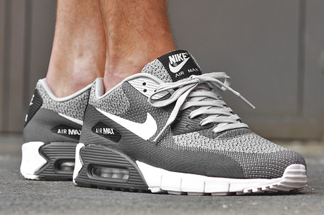 NIKE AIR MAX 90 JACQUARD (WOLF GREY/PURE PLATINUM)