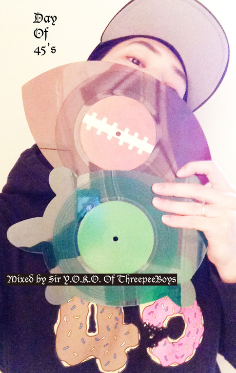 Day Of 45's 2013 mixed by Sir Y.O.K.O. of Threepee Boys (DOWNLOAD)