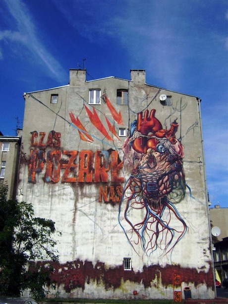 Lump New Mural In Lodz, Poland