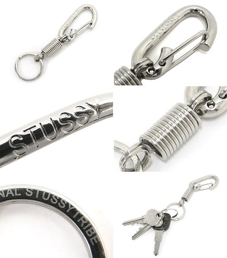 STUSSY Spring Carabiner