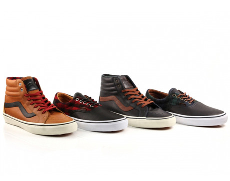 VANS Vault SK8 Hi LX + Era LX – Leather & Flannel Pack