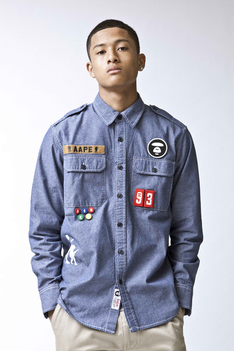 AAPE BY BAPE BATHING APE 2012 SS LOOK BOOK