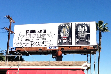 Phil Frost and Samuel Bayers $50K USD Billboard Stolen in Los Angeles